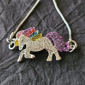 Girls Horse Rhinestone bracelet-Animal bracelet-Rhinestone Bracelet